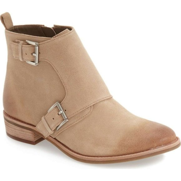Michael Kors Booties Adams Monk Strap Ankle Zip - Picture 2 of 10